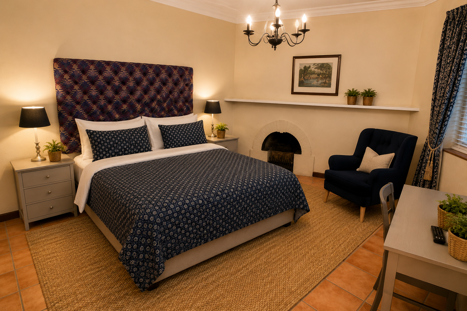 Vintage Lodge interior luxury